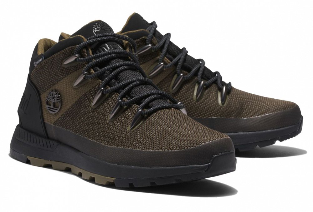 Timberland Sprint Trekker Waterproof Mid A5NFK 327 Olive Mesh