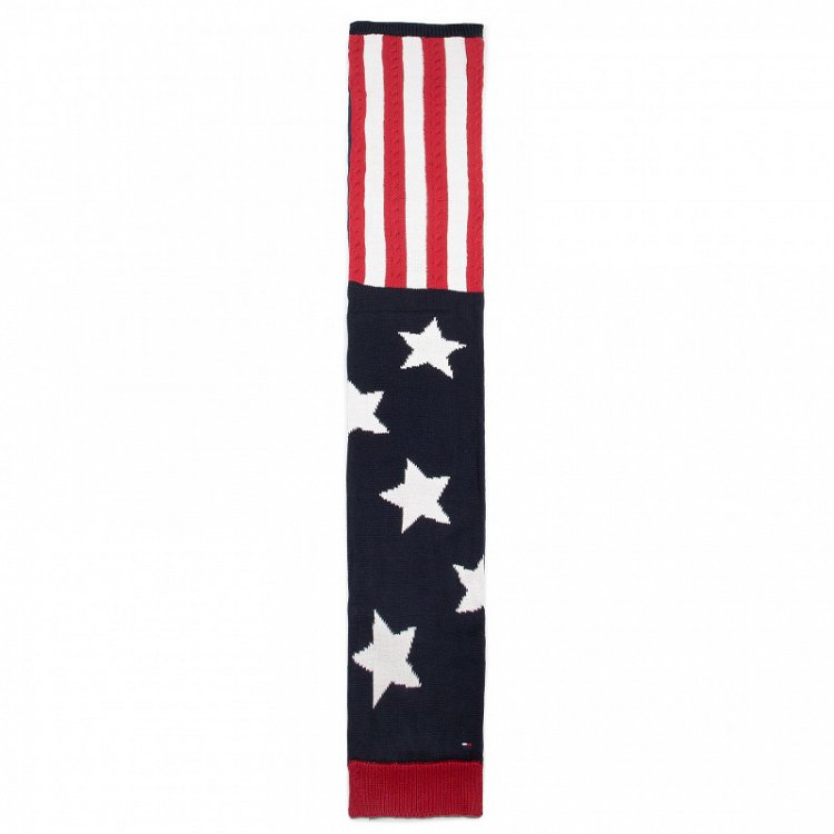 Tommy Hilfiger TJM American Knit Scarf AM0AM05419 0F7 Americana