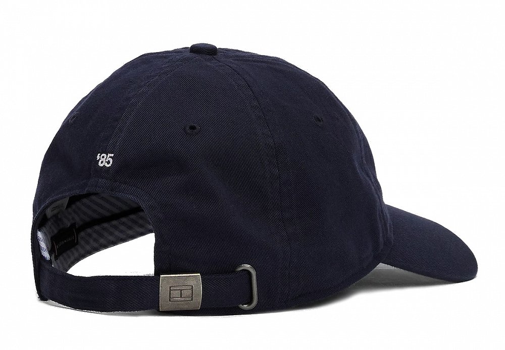 Tommy Hilfiger Th Flag Soft 6 Panel Cap AM0AM13159 DW6 Μπλε