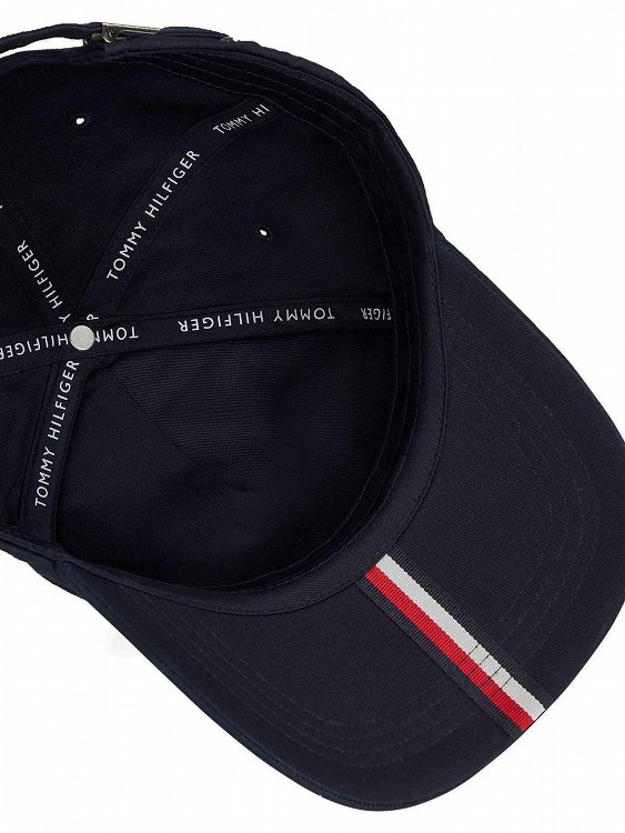 Tommy Hilfiger Καπέλο Jockey Th Foundation Soft 6 Panel Cap AM0AM13162 DW6 Μπλε