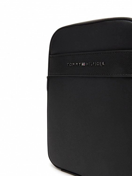 Tommy Hilfiger Ανδρικό Τσαντάκι Mini Reporter AM0AM13224 BDS Μαύρο