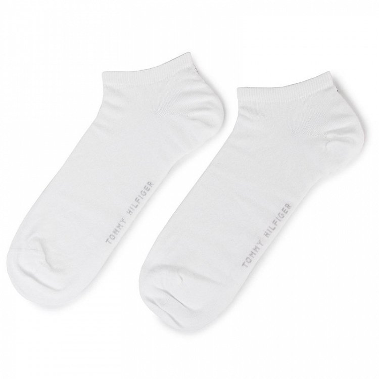 Tommy Hilfiger Set 2 pairs Mens Low Socks 342023001 300 White