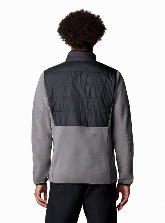 Columbia Ανδρική Ζακέτα Basin Butte™ Full Zip Fleece II 2101761 023 City Grey/Black