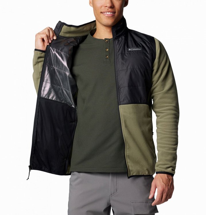 Columbia Ανδρική Ζακέτα Basin Butte™ Full Zip Fleece II 2101761 397 Stone Green