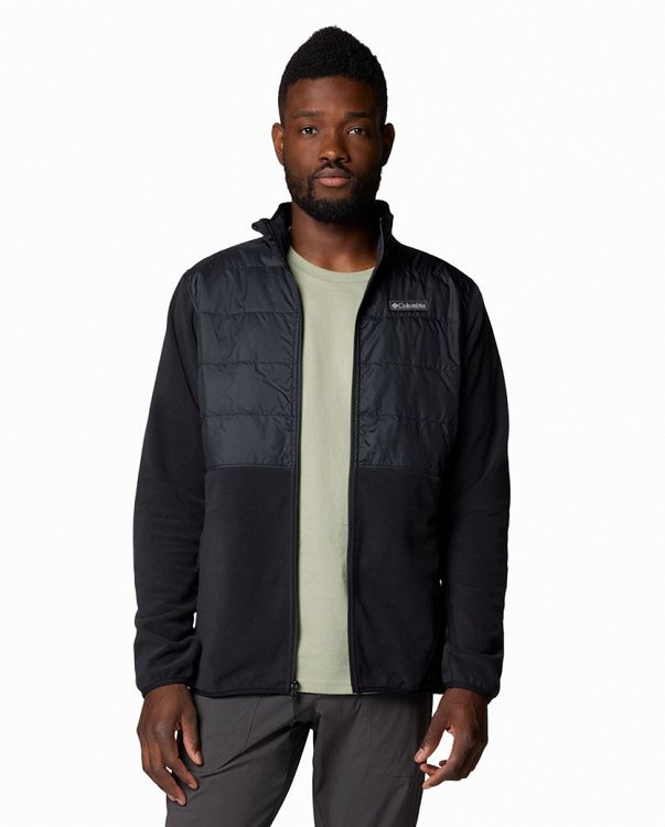 Columbia Ανδρική Ζακέτα Basin Butte™ Full Zip Fleece II 2101761 010 Μαύρο