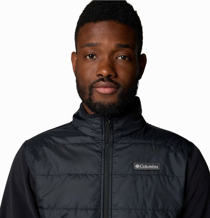 Columbia Ανδρική Ζακέτα Basin Butte™ Full Zip Fleece II 2101761 010 Μαύρο