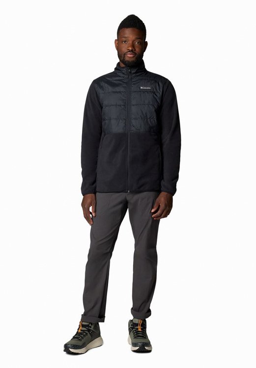 Columbia Ανδρική Ζακέτα Basin Butte™ Full Zip Fleece II 2101761 010 Μαύρο