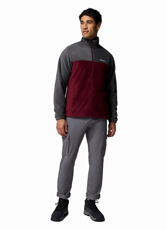Columbia Ανδρική Ζακέτα Steens Mountain™ Full Zip 2.0 Fleece WM3220 027 Shark/ Rich Wine 