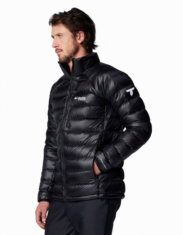 Columbia Ανδρικό Μπουφάν Arctic Crest™ Down Jacket 2088784 010 Μαύρο
