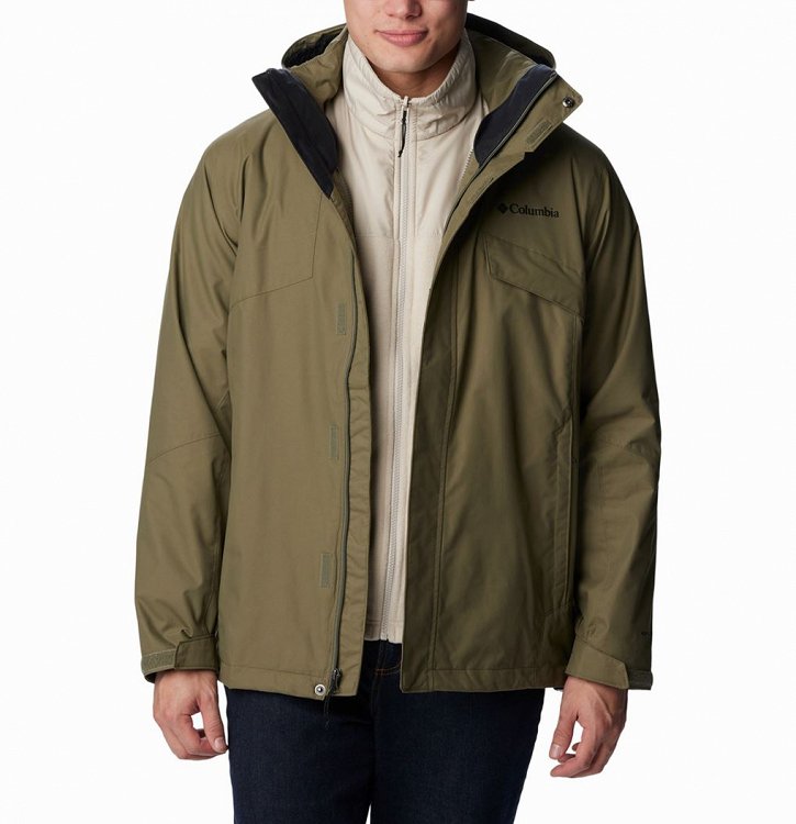 Columbia Men's Bugaboo™ II Fleece Interchange Jacket WO1273-398 Stone Green