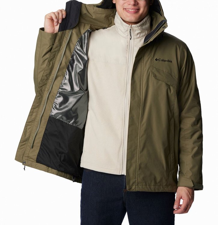 Columbia Men's Bugaboo™ II Fleece Interchange Jacket WO1273-398 Stone Green