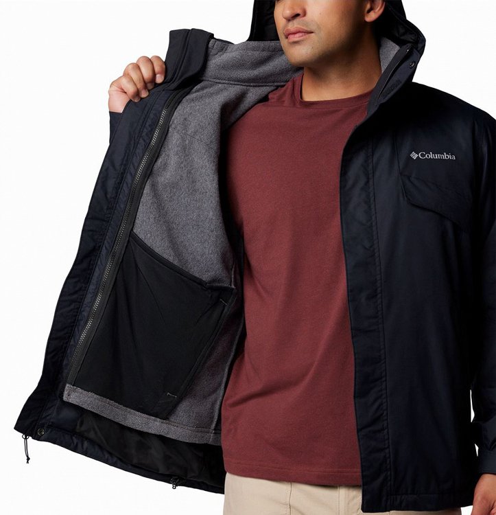 Columbia Ανδρικό Μπουφάν Bugaboo™ III Fleece Interchange Jacket 2096904 010 Μαύρο