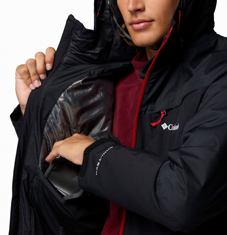 Columbia Ανδρικό Μπουφάν Iceberg Point™ II Jacket 2113941 009 Μαύρο