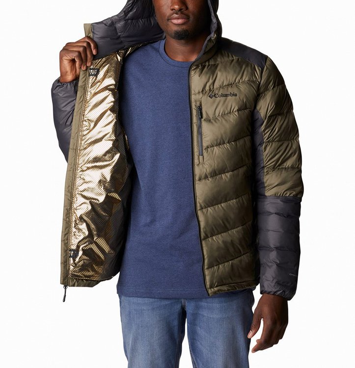 Columbia Labyrinth Loop™ Hooded Jacket 1957343 398 Stone Green/Shark