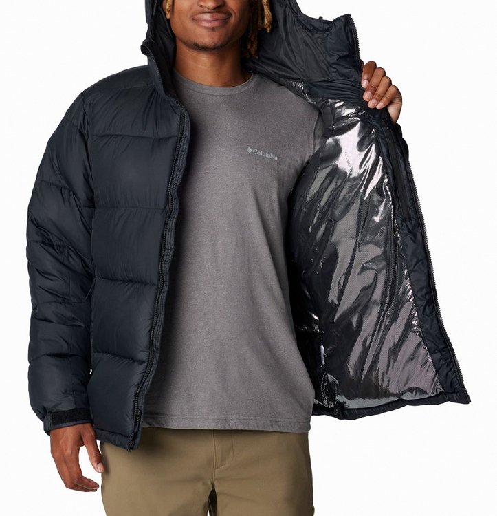 Columbia Ανδρικό Μπουφάν Pike Lake™ II Hooded Jacket 2050931-010 Μαύρο