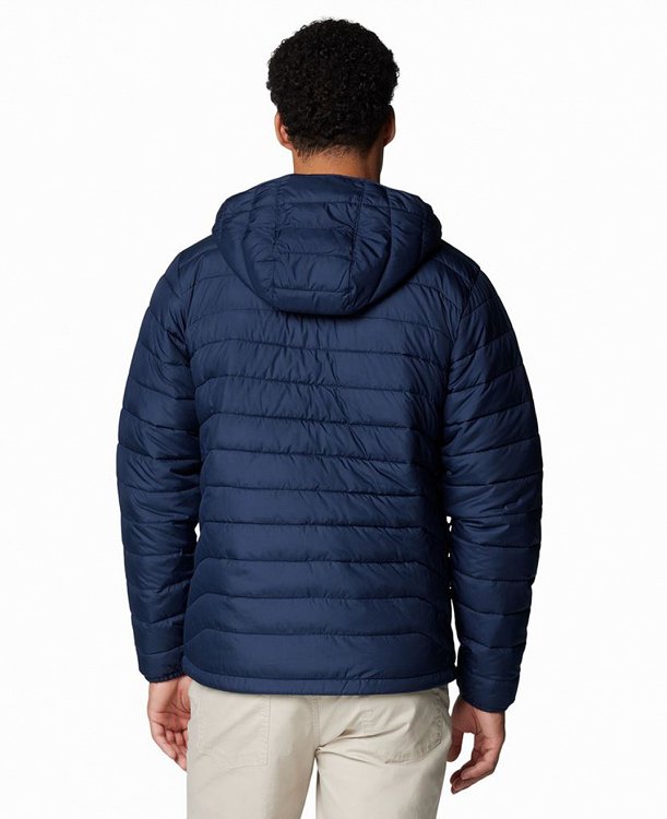 Columbia Ανδρικό Μπουφάν Powder Lite™ II Hooded Jacket 2086944 464 Μπλε