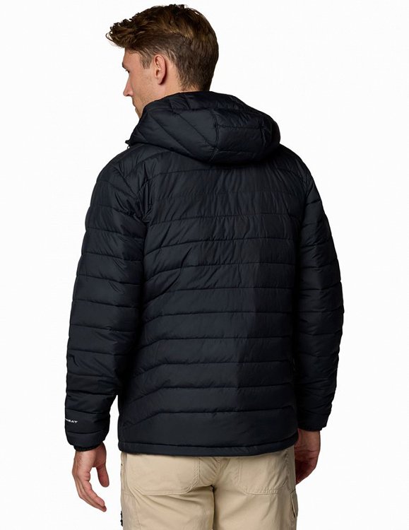 Columbia Ανδρικό Μπουφάν Powder Lite™ II Hooded Jacket 2086944 010 Μαύρο