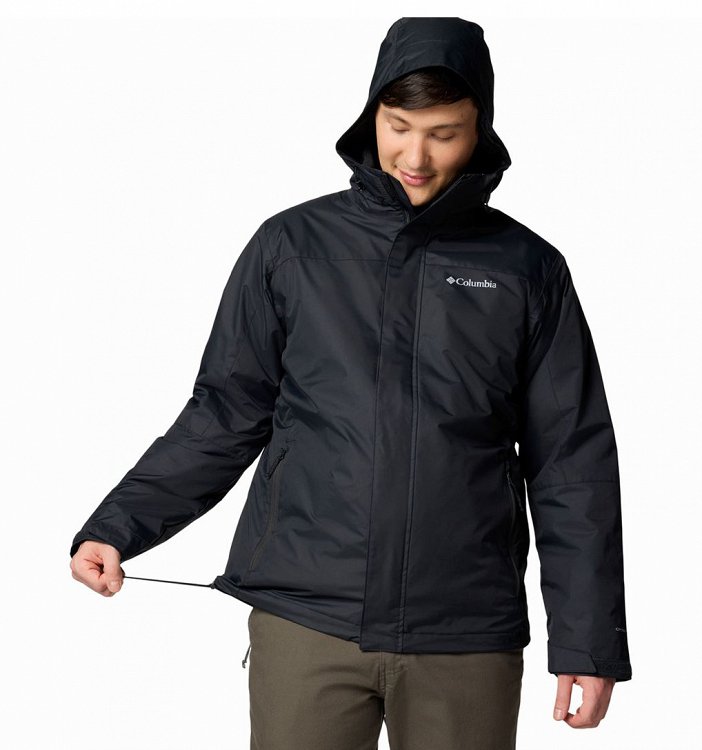 Columbia Ανδρικό Μπουφάν Tunnel Falls™ II Interchange Jacket 2096924 010 Μαύρο