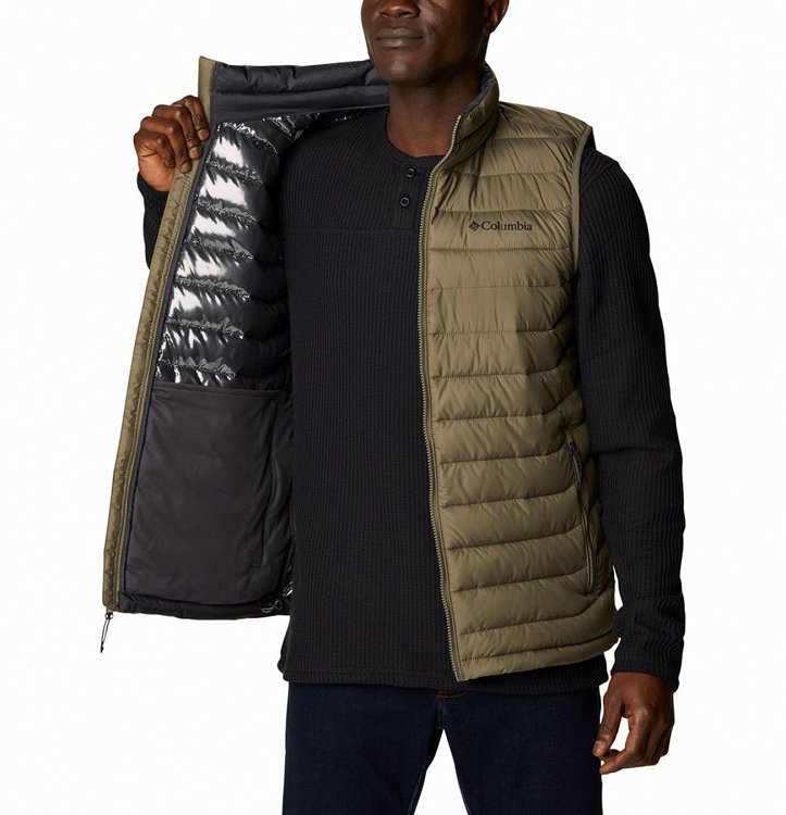 Columbia Ανδρικό Γιλέκο Powder Lite™ II Vest 2086974 397 Stone Green