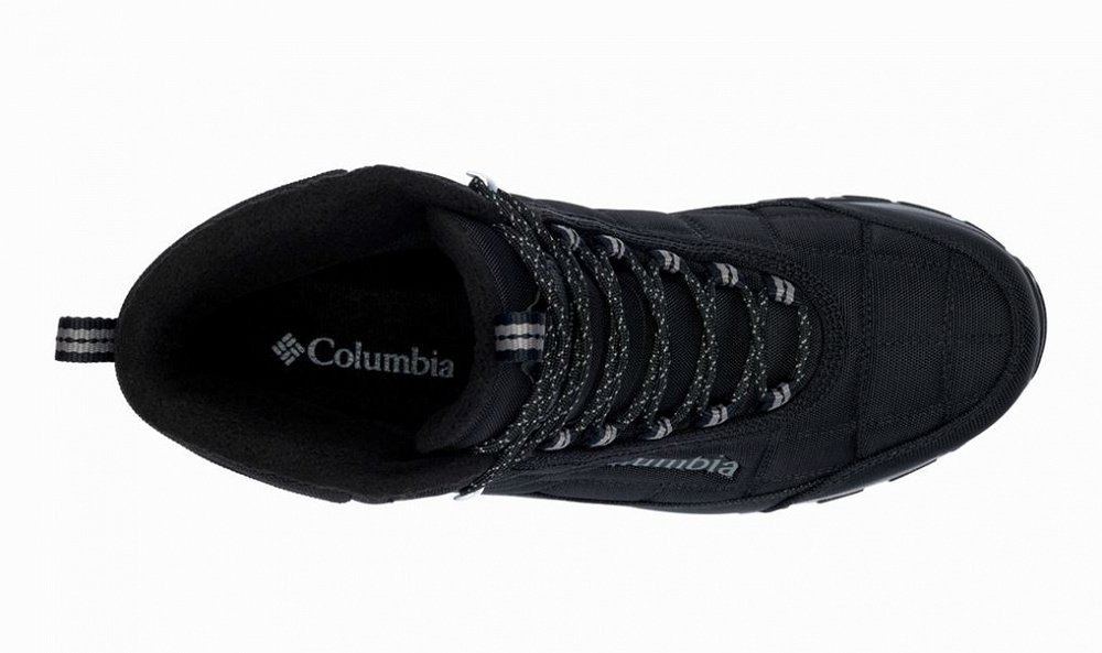 Columbia Ανδρικό Αδιάβροχο Μποτάκι Firecamp™ Boot 2099741-012 Μαύρο