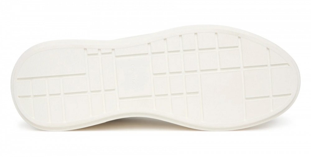 Calvin Klein Γυναικείο Δερμάτινο Sneaker YW0YW02036 0K7 Λευκό