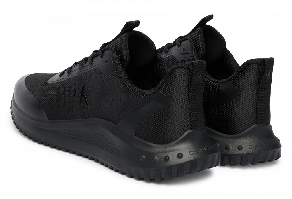 Calvin Klein Ανδρικό Sneaker Eva Runner Lace Up Mat Mix YM0YM01442 0GJ Μαύρο
