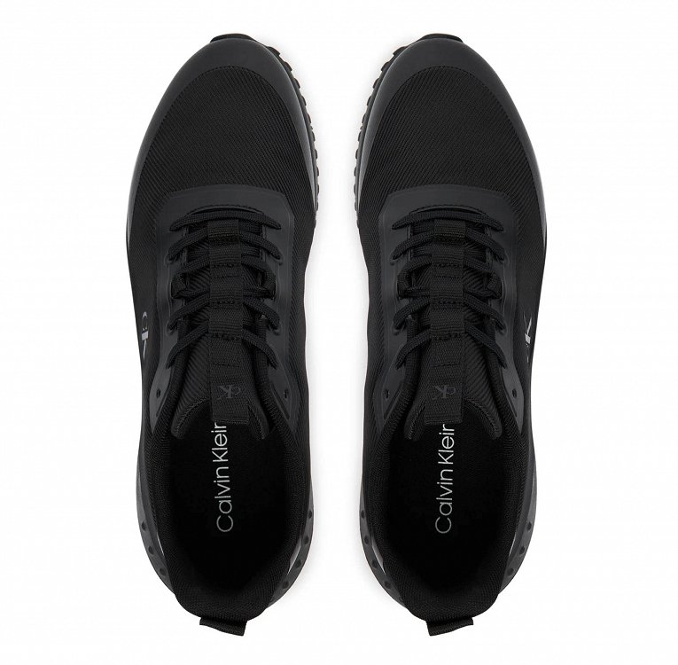 Calvin Klein Ανδρικό Sneaker Eva Runner Lace Up Mat Mix YM0YM01442 0GJ Μαύρο