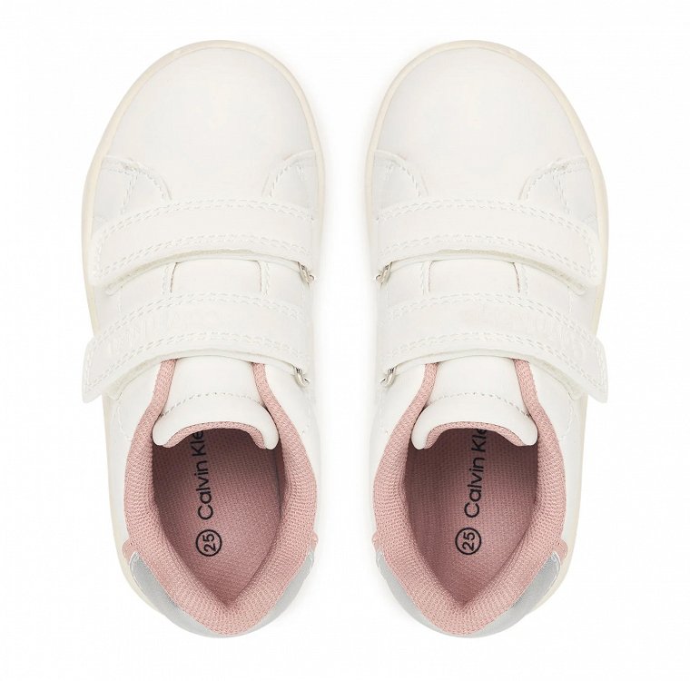 Calvin Klein Παιδικό Sneaker Για Κορίτσια V1A9-83382-1355 Λευκό