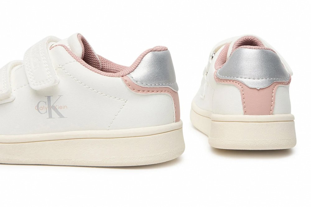 Calvin Klein Παιδικό Sneaker Για Κορίτσια V1A9-83382-1355 Λευκό