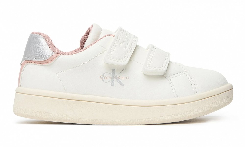 Calvin Klein Παιδικό Sneaker Για Κορίτσια V1A9-83382-1355 Λευκό