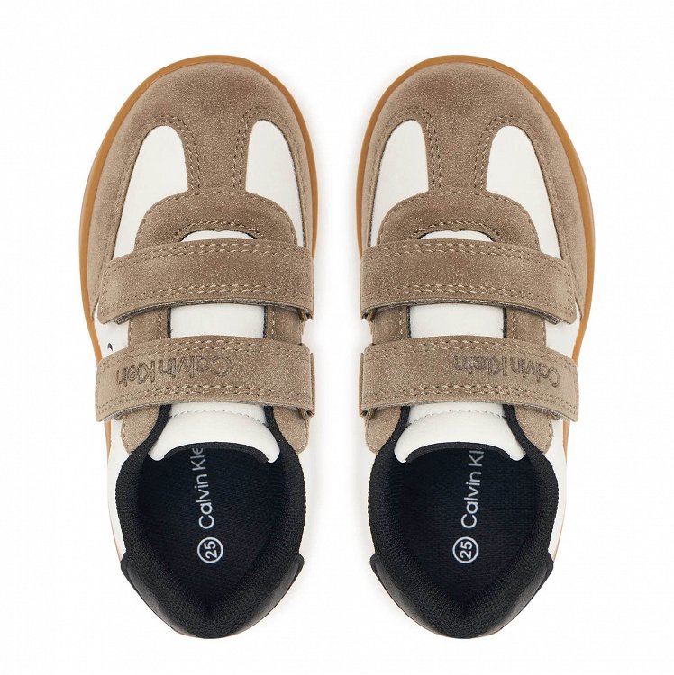 Calvin Klein Παιδικό Sneaker V1X9-83443-0318 Taupe
