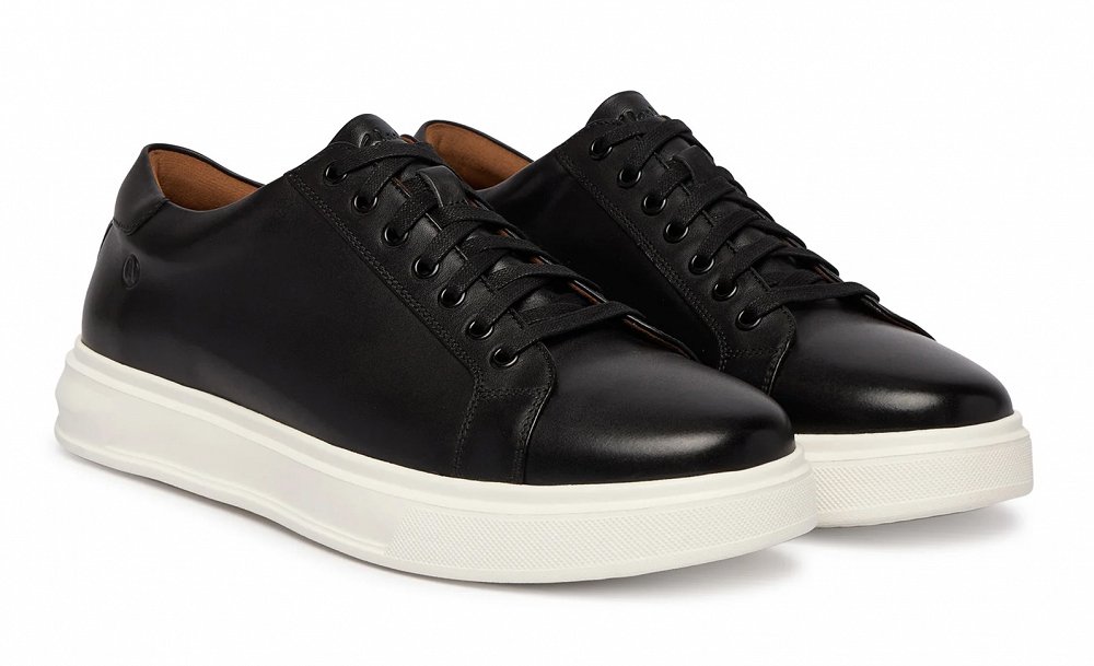 Clarks Ανδρικό Δερμάτινο Sneaker Goswell Tie