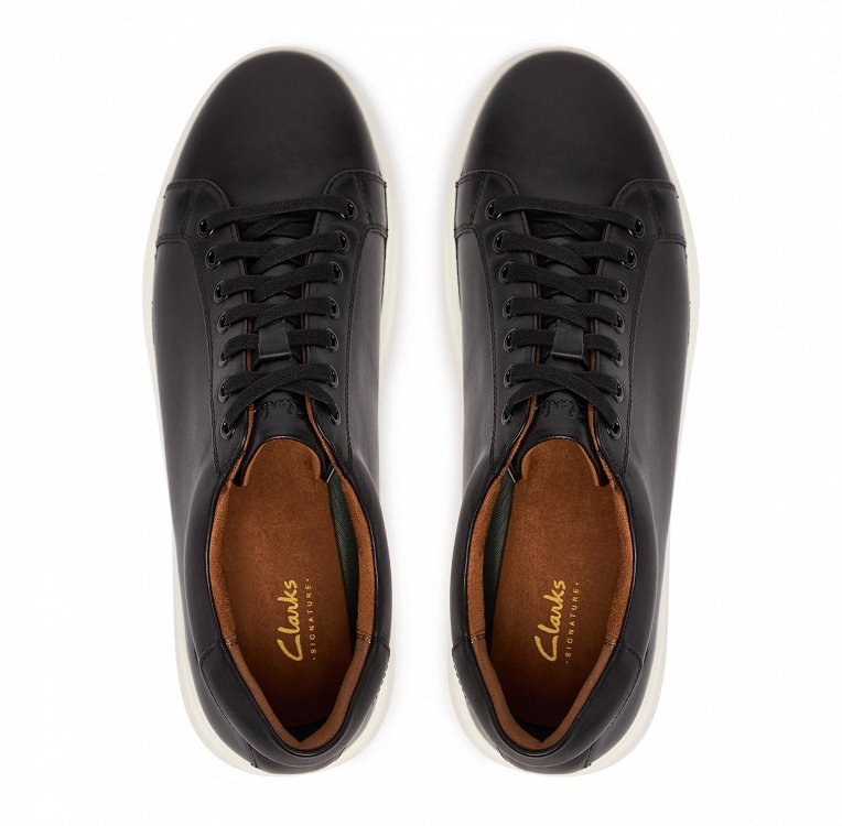 Clarks Ανδρικό Δερμάτινο Sneaker Goswell Tie