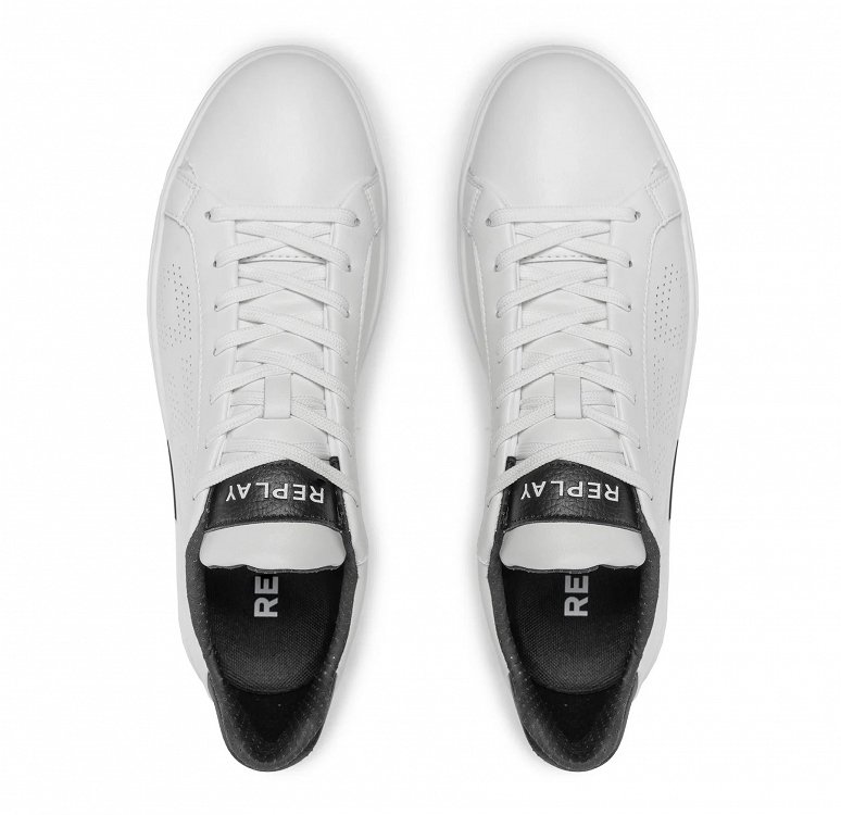 Replay Ανδρικό Sneaker Polys Studio GMZ3P .000.C0014L 0062 Λευκό