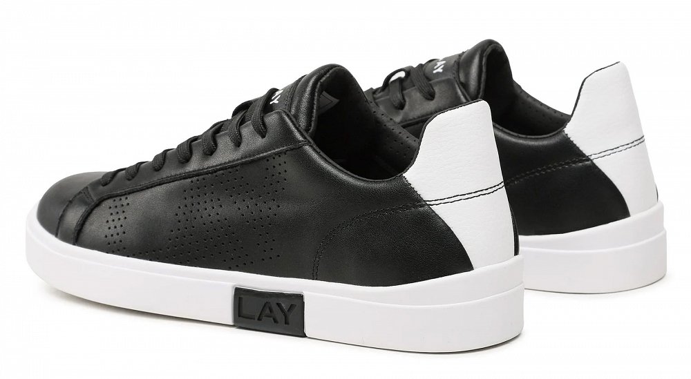 Replay Ανδρικό Sneaker Polys Studio GMZ3P .000.C0014L 0008 Μαύρο
