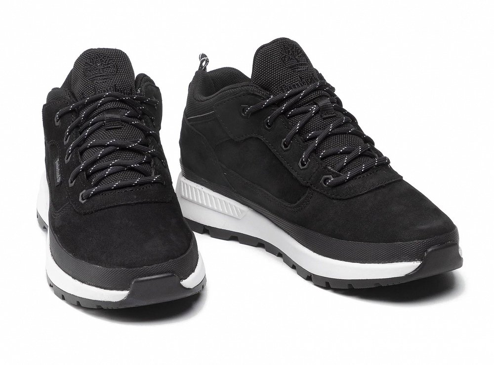 Timberland Παιδικό Αδιάβροχο Μποτάκι Field Trekker A2GKT 015 Μαύρο