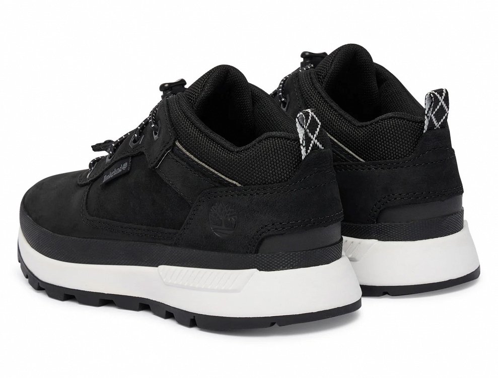 Timberland Παιδικό Μποτάκι Για Αγόρια Field Trekker A2G4H 015 Μαύρο
