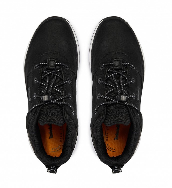 Timberland Παιδικό Μποτάκι Για Αγόρια Field Trekker A2G4H 015 Μαύρο