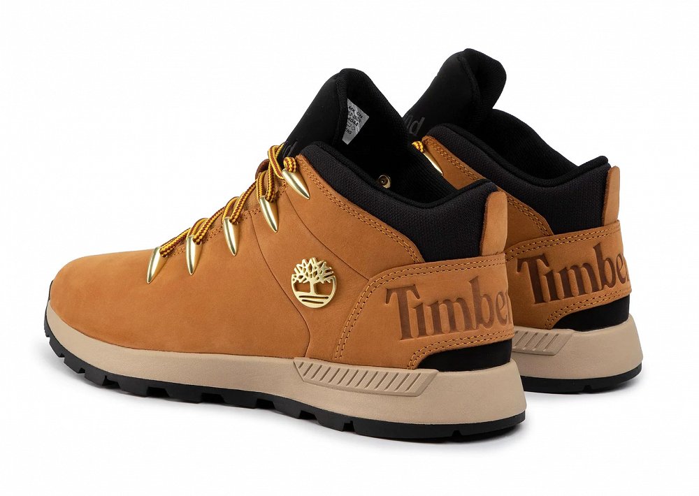 Timberland Ανδρικό Μποτάκι Sprint Trekker Mid A1XVQ 231 Wheat Nubuck