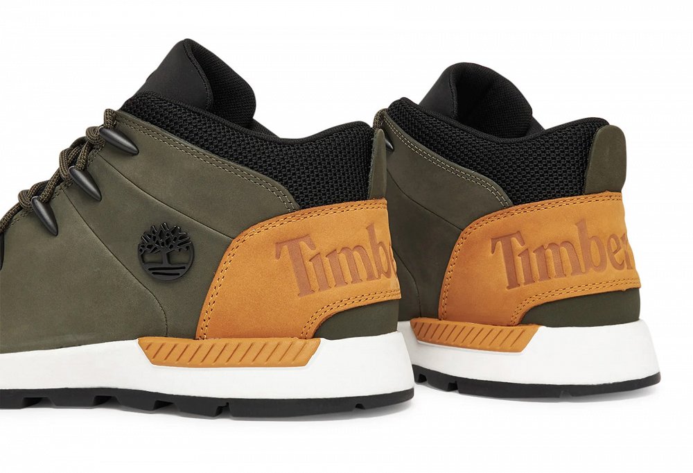 Timberland Sprint Trekker Mid Lace Sneaker A24BV A58 Leaf Green