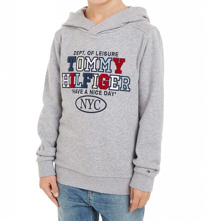 Tommy Hilfiger Kids Παιδικό Φούτερ KB0KB09050 P1A Γκρι