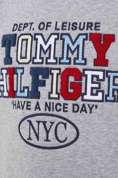 Tommy Hilfiger Kids Παιδικό Φούτερ KB0KB09050s P1A Γκρι