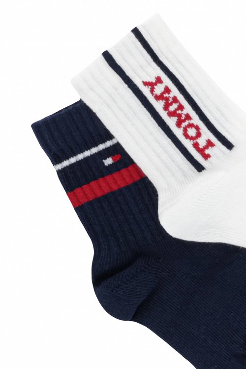 Tommy Hilfiger Σετ 2 Ζευγάρια Παιδικές Κάλτσες 701236339 002 Μπλε