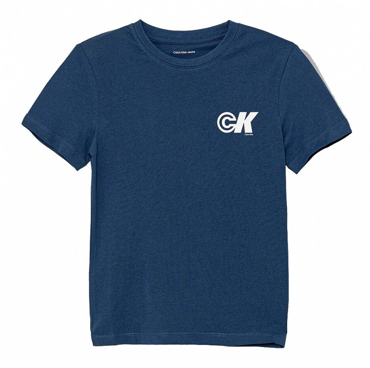 Calvin Klein Παιδικό T-Shirt Για Αγόρια IB0IB02544 C3I Μπλε
