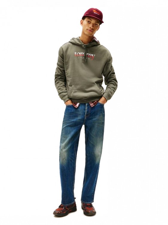 Tommy Hilfiger Ανδρικό Φούτερ DM0DM22113 MRH Πράσινο