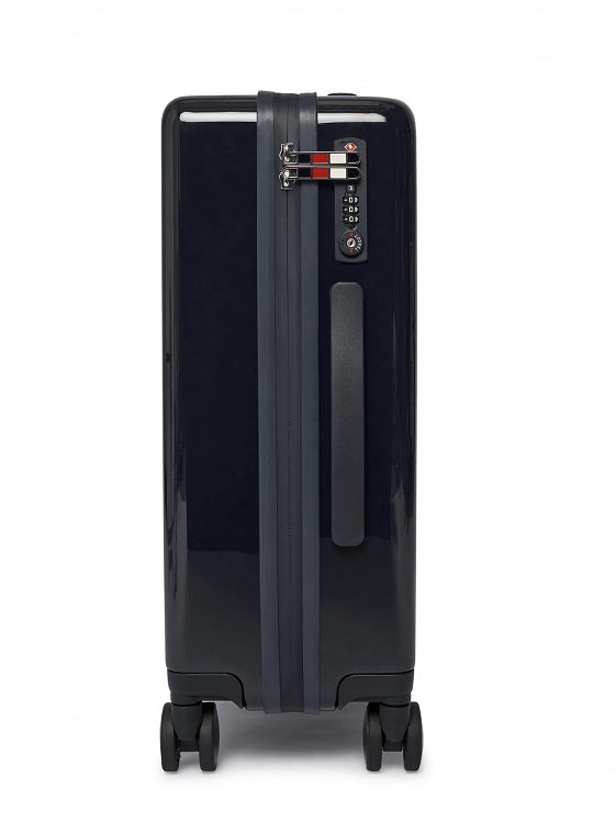 Tommy Hilfiger Th Cabin Size Suitcase AW0AW17829 DW6 Μπλε