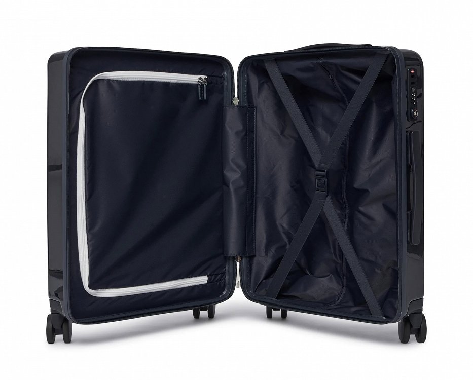 Tommy Hilfiger Th Cabin Size Suitcase AW0AW17829 DW6 Μπλε