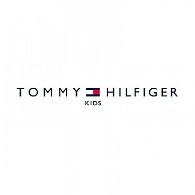 Tommy Hlfiger Multicolor Monogram  Tee KB0KB08813 YBR White