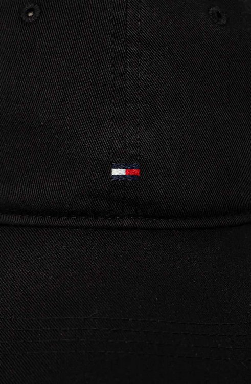 Tommy Hilfiger Th Flag Soft 6 Panel Cap AM0AM13159 BDS Μαύρο