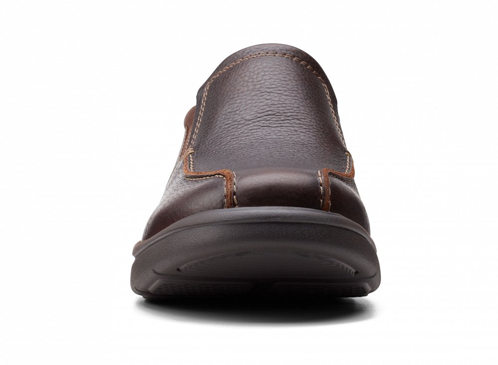 Clarks Bradley Step 261531597 Brown Tumb